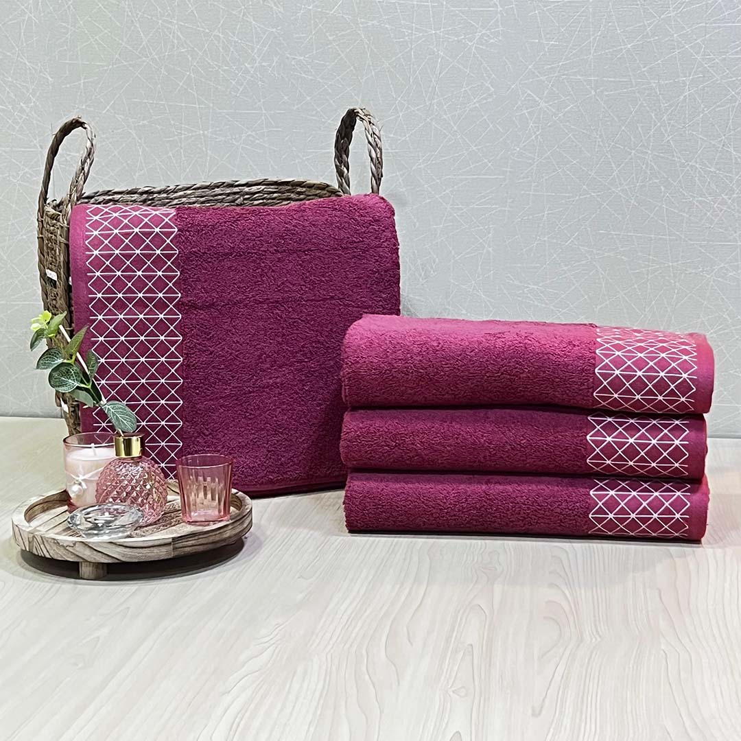 Face Towels 100% cotton 50x100 cm بشاكير